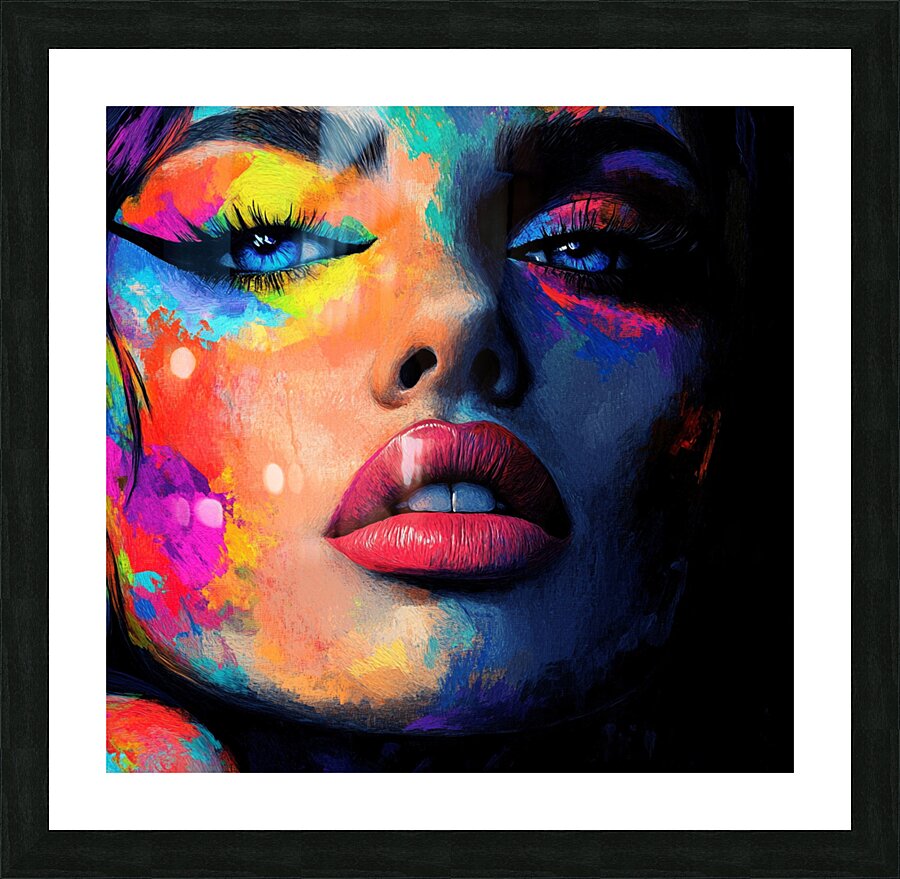 Chromatic Serenity Picture Frame print