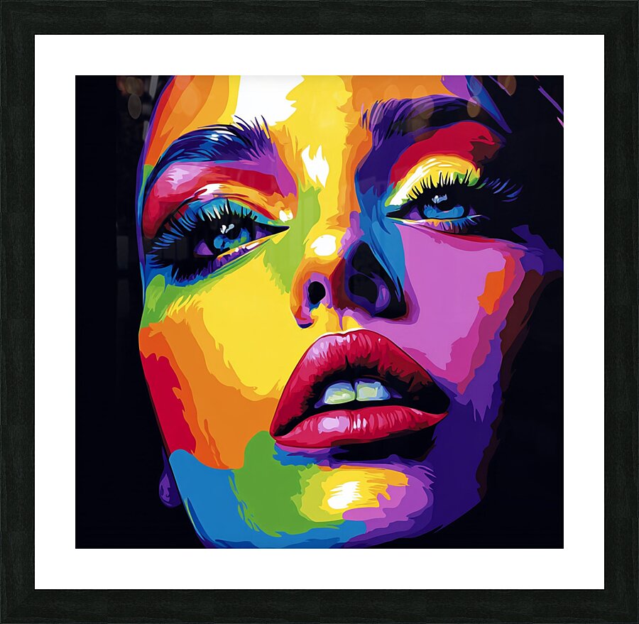 Prismatic Allure Picture Frame print