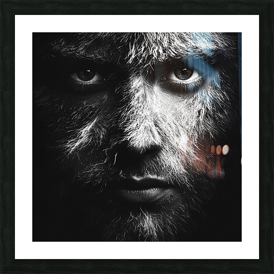 The Untamed Picture Frame print