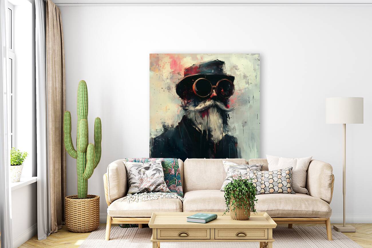 Eccentric Abstract Gentleman Reproduction