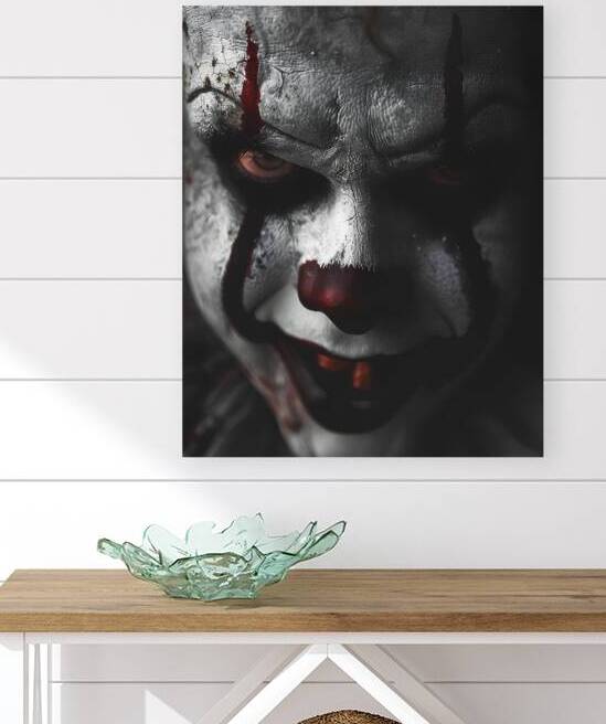The Sinister Clown: Realistic Horror Art by Fab Haven