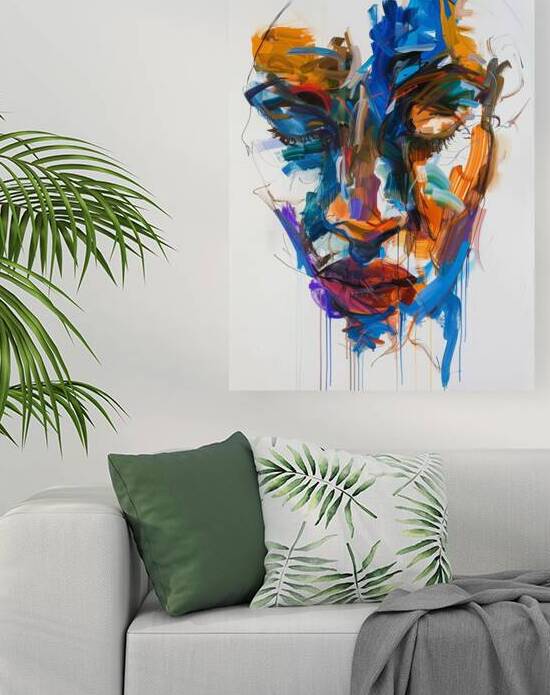 Abstract Body Art: Dynamic Movement and Splashes of Color by Fab Haven