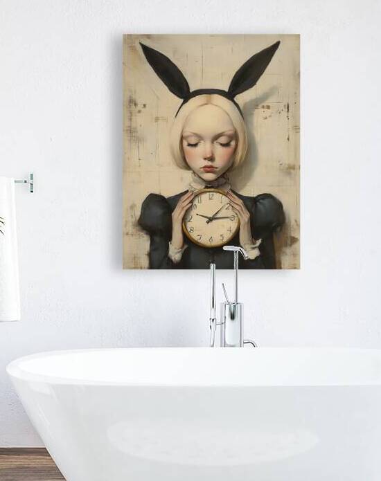 Whimsical Timekeeper in Wonderland by Fab Haven
