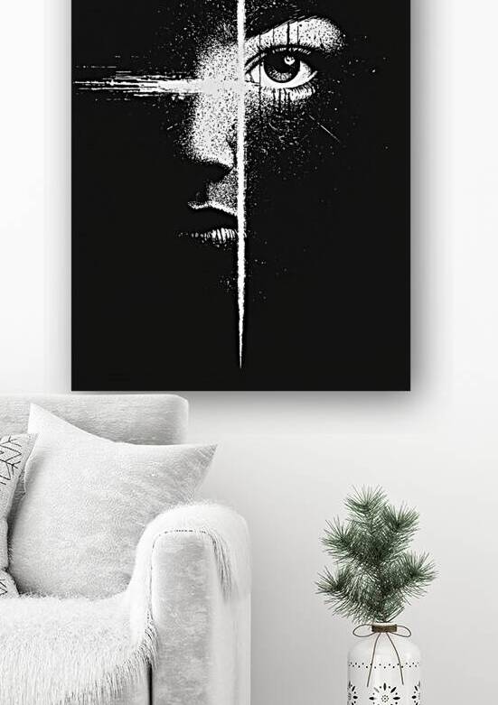 Split Reality - Eye of Light and Darkness by Fab Haven
