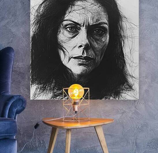 Wisdom of the Ages - Realistic Portrait of an Elderly Woman by Fab Haven