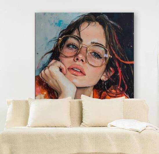 Chic Portrait with Retro Glasses by Fab Haven
