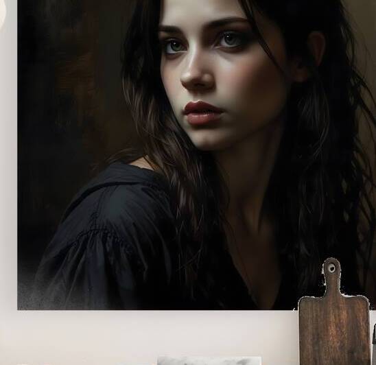 Gothic Beauty in Shadowed Elegance by Fab Haven