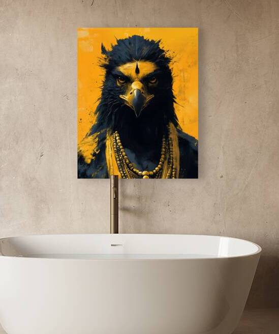 Regal Eagle in Gold and Black by Fab Haven