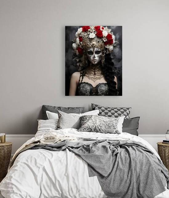Intricate Gothic Elegance with Floral Details by Fab Haven