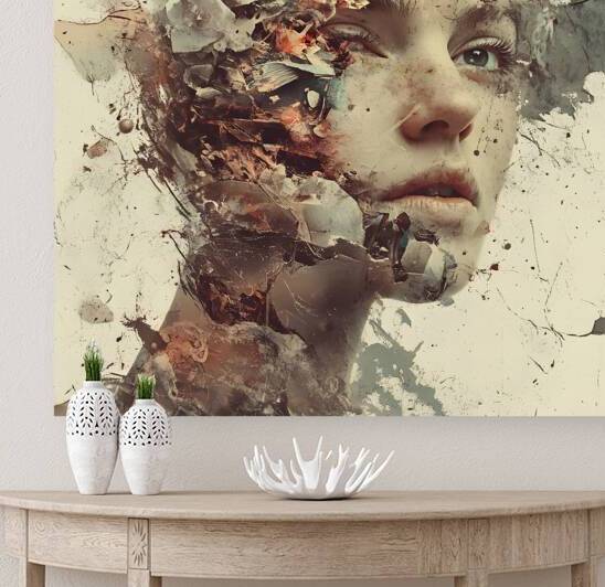Shattered Face of Emotion by Fab Haven