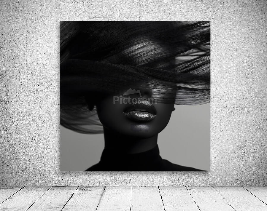 Abstract Elegance in Motion Wall Preview