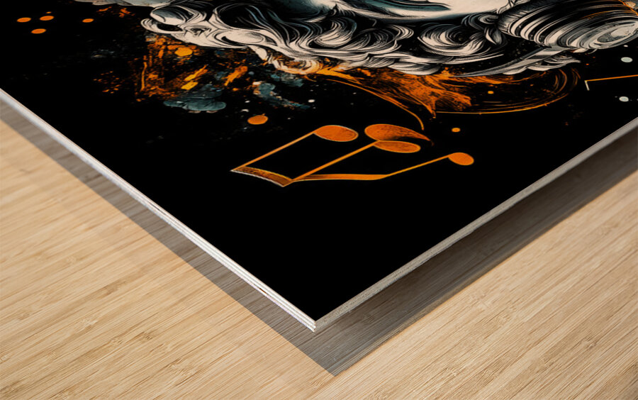 Renaissance Beats Wood print