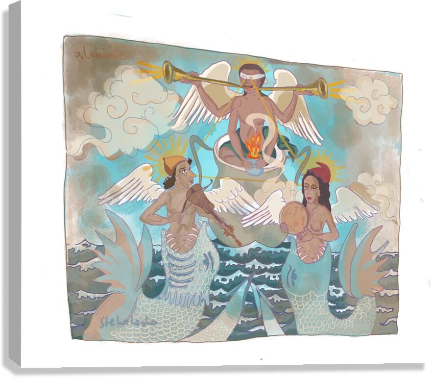 Angels Marine Canvas Print