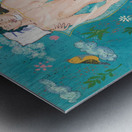 Flying Lovers Metal print