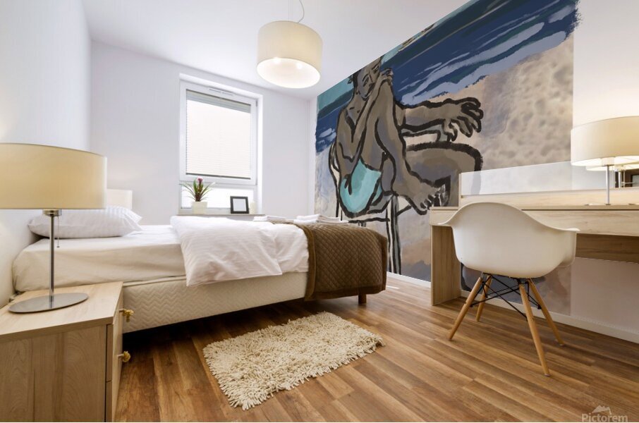 Beach Dreaming Mural print