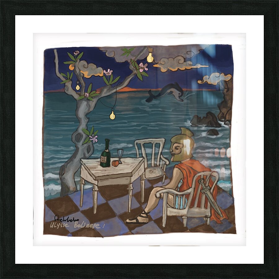 Balinese Odyssey  Picture Frame print