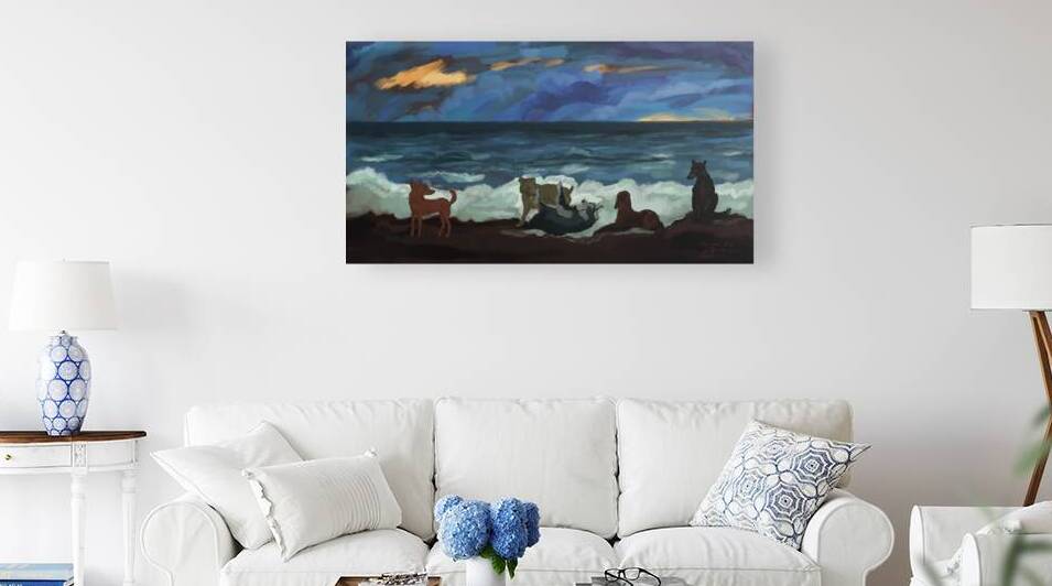 Balinese Dogs by Sasha Stekolenko