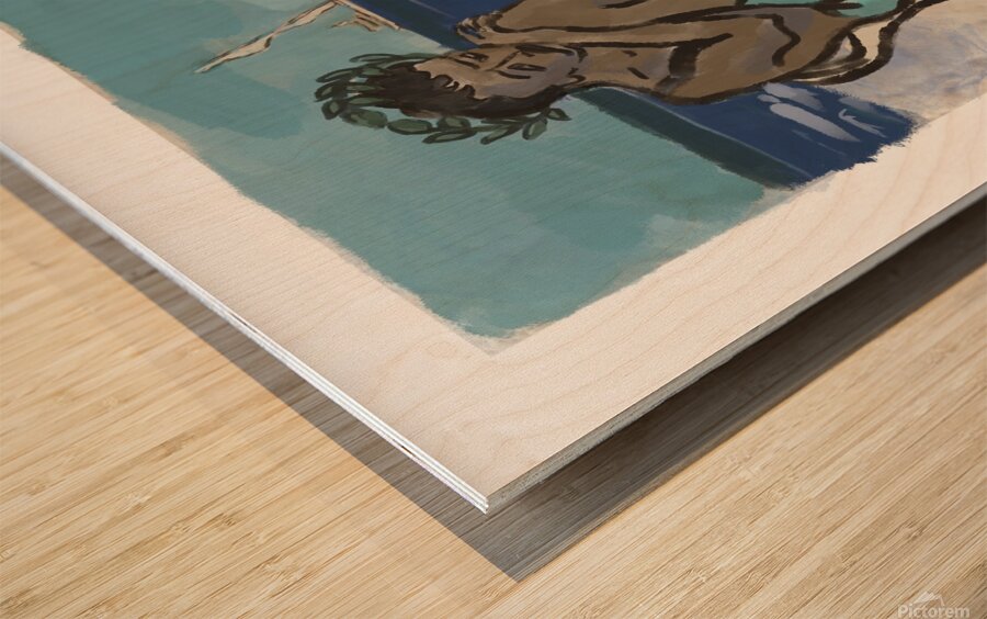 Beach Dreaming Wood print
