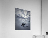 ice crack Acrylic Print