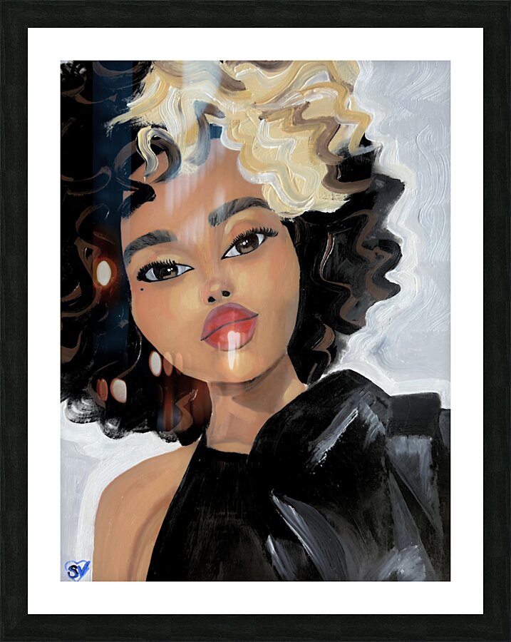 Feisty Picture Frame print