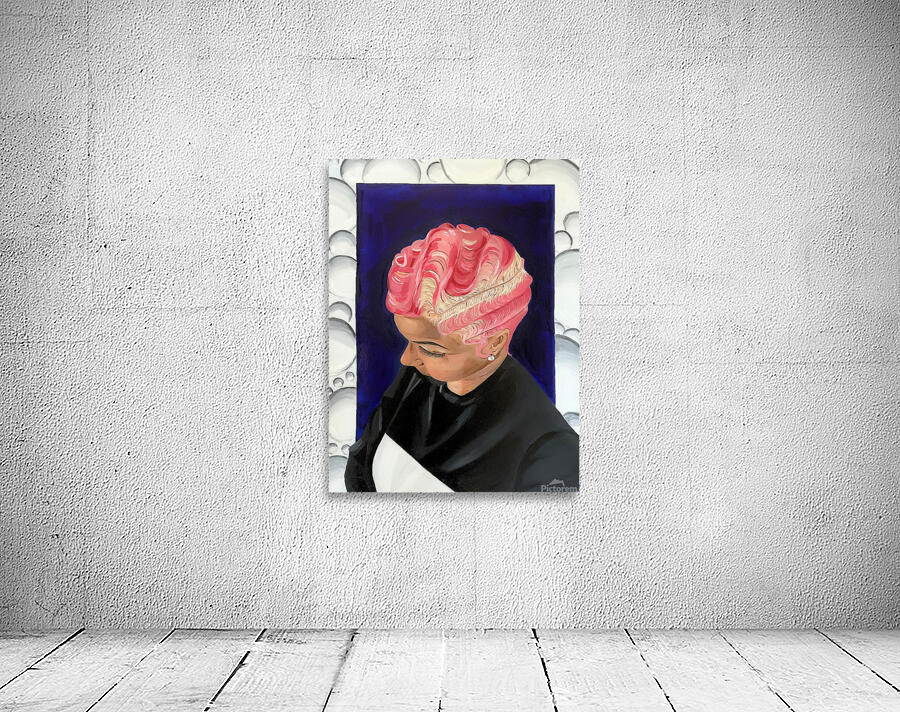 Pink Waves Wall Preview