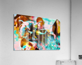Painted Roses.10 Acrylic Print
