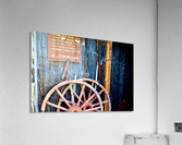 Blue Walls Acrylic Print