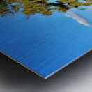 On a Curve Metal print
