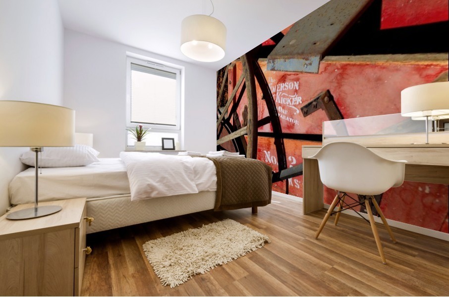 Wagon Wheels.03 Mural print