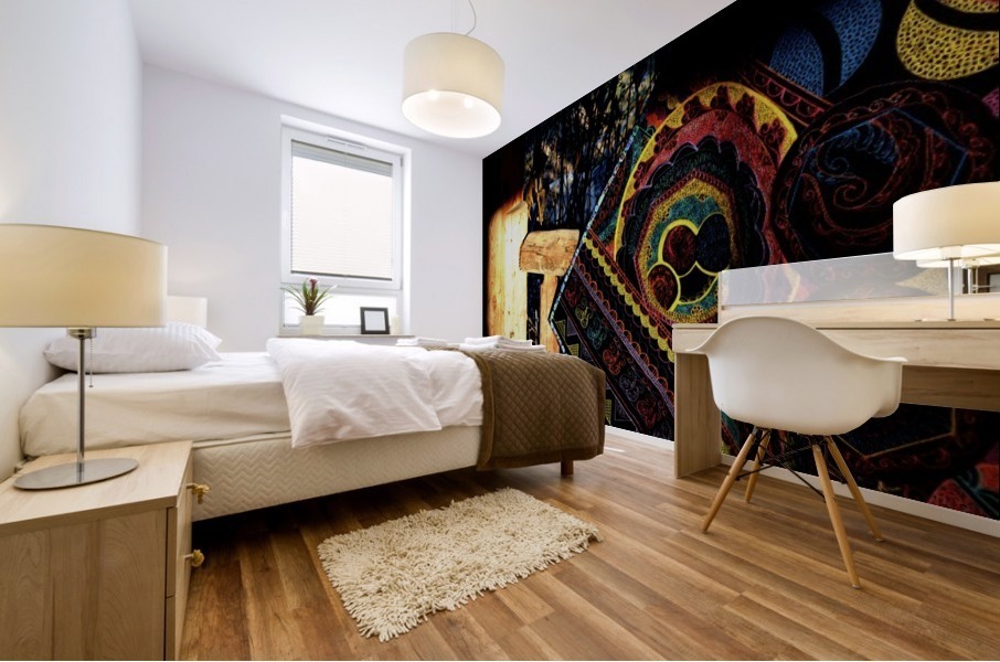 Quilted Mural print