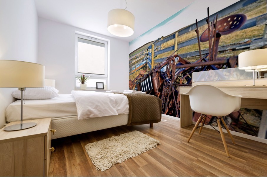Farm Away Mural print