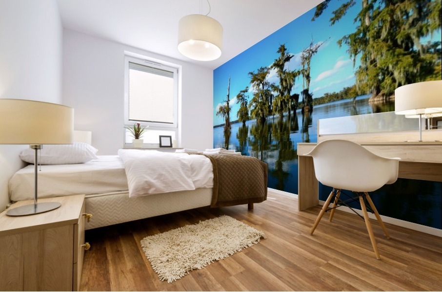 Reflect Much Mural print