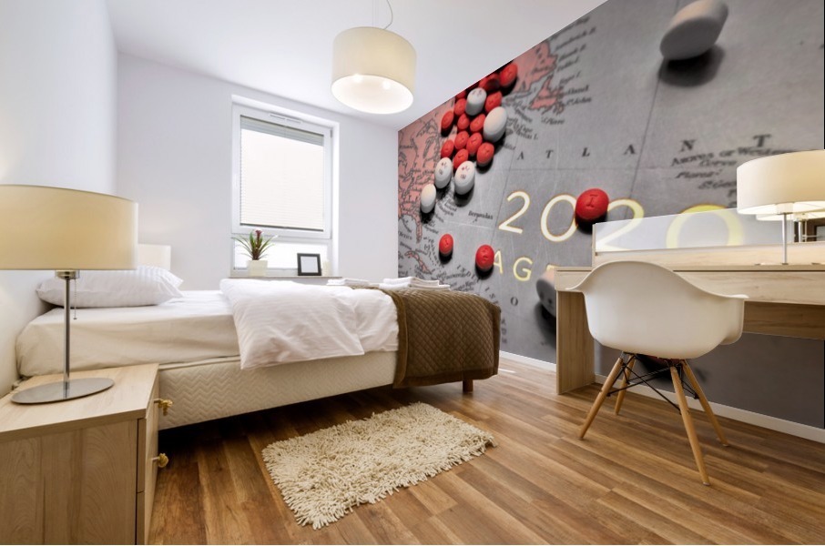 What Do You See Mural print