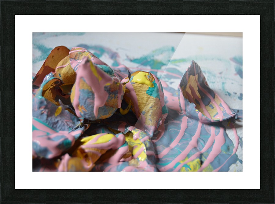Painted Roses.09 Picture Frame print