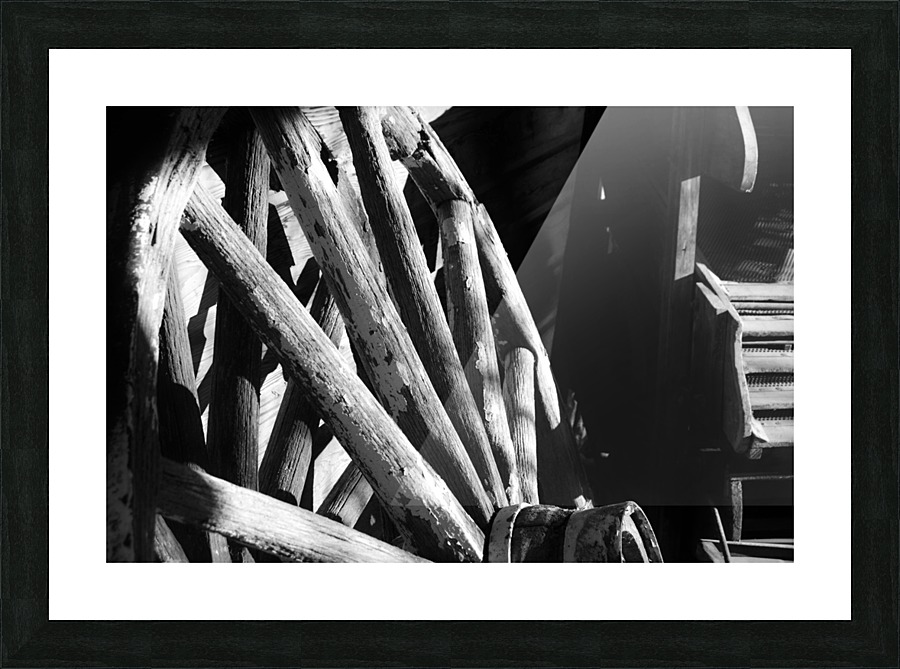 Wagon Wheels.01 Picture Frame print