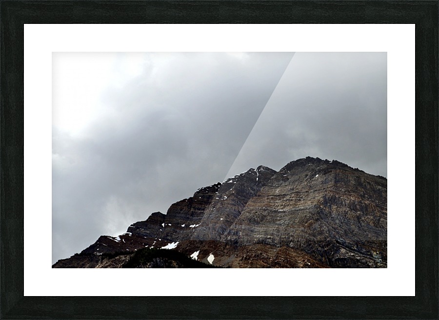 Dark and Bright Picture Frame print