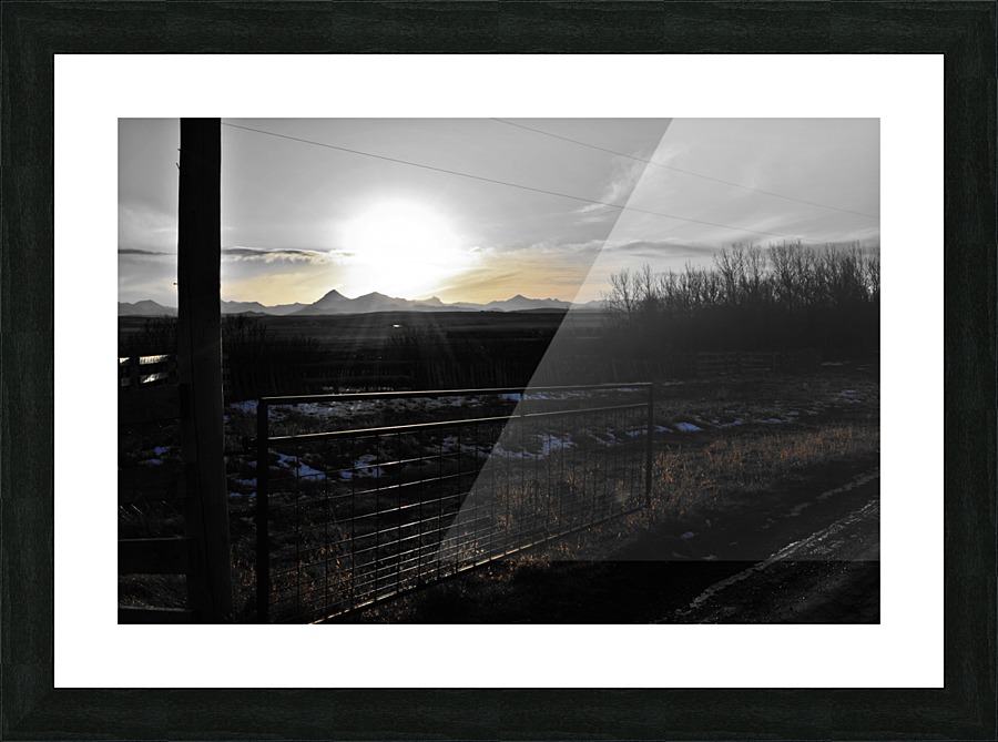 Gateway Picture Frame print