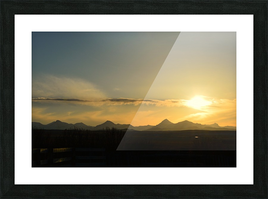 Skyscape  Picture Frame print