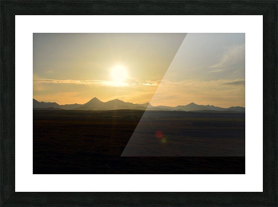 Sparkle Picture Frame print