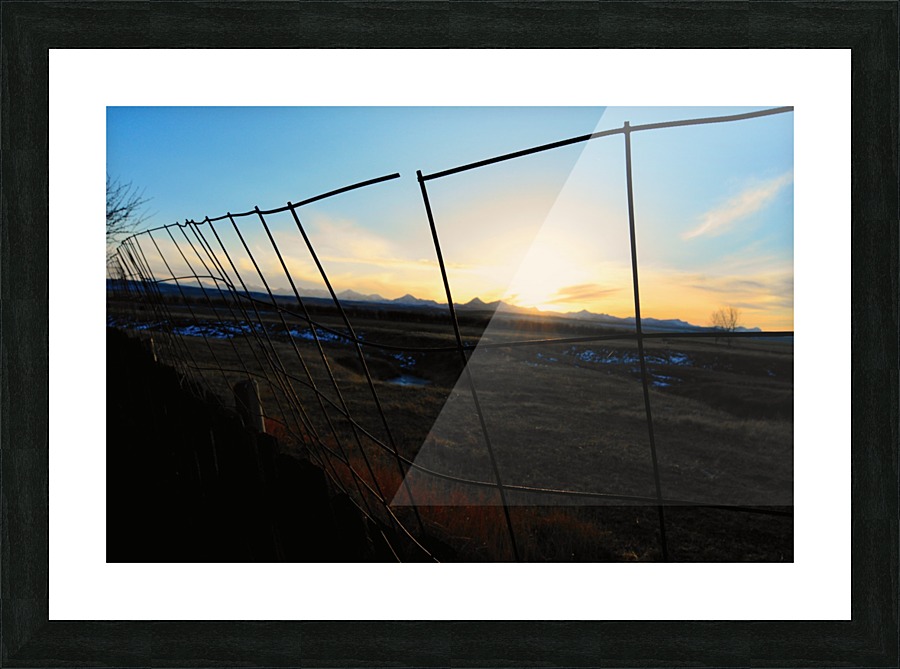 Watchout Picture Frame print