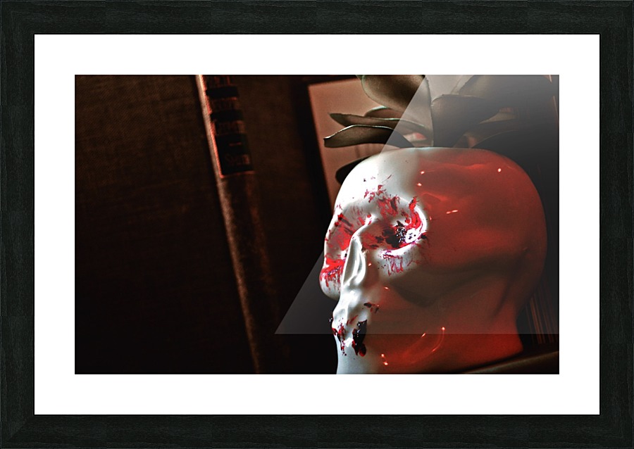 Grey Matter Picture Frame print