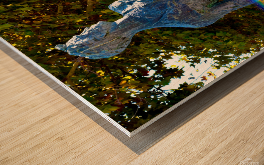 Stand tall Wood print