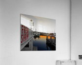 Shrimp Sign Acrylic Print