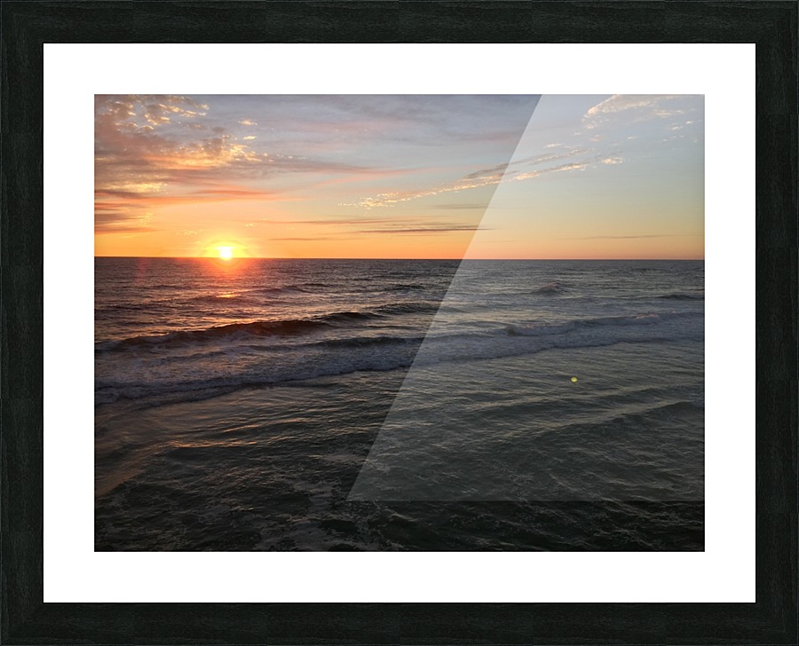 Gulf Coast Sunset Picture Frame print