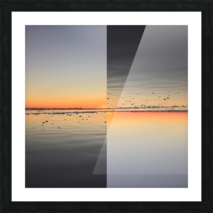 Sun and Sea Picture Frame print