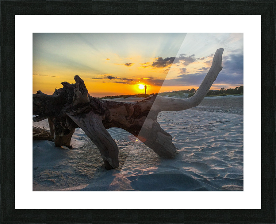 Sullivans Island Sunset Picture Frame print