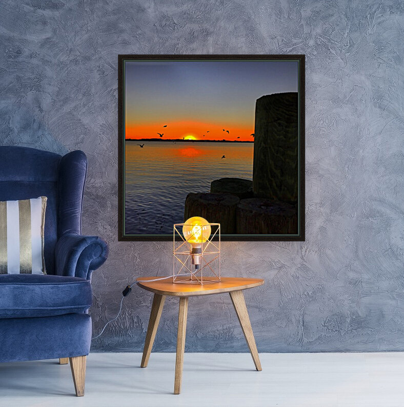 Marina Sunset Reproduction