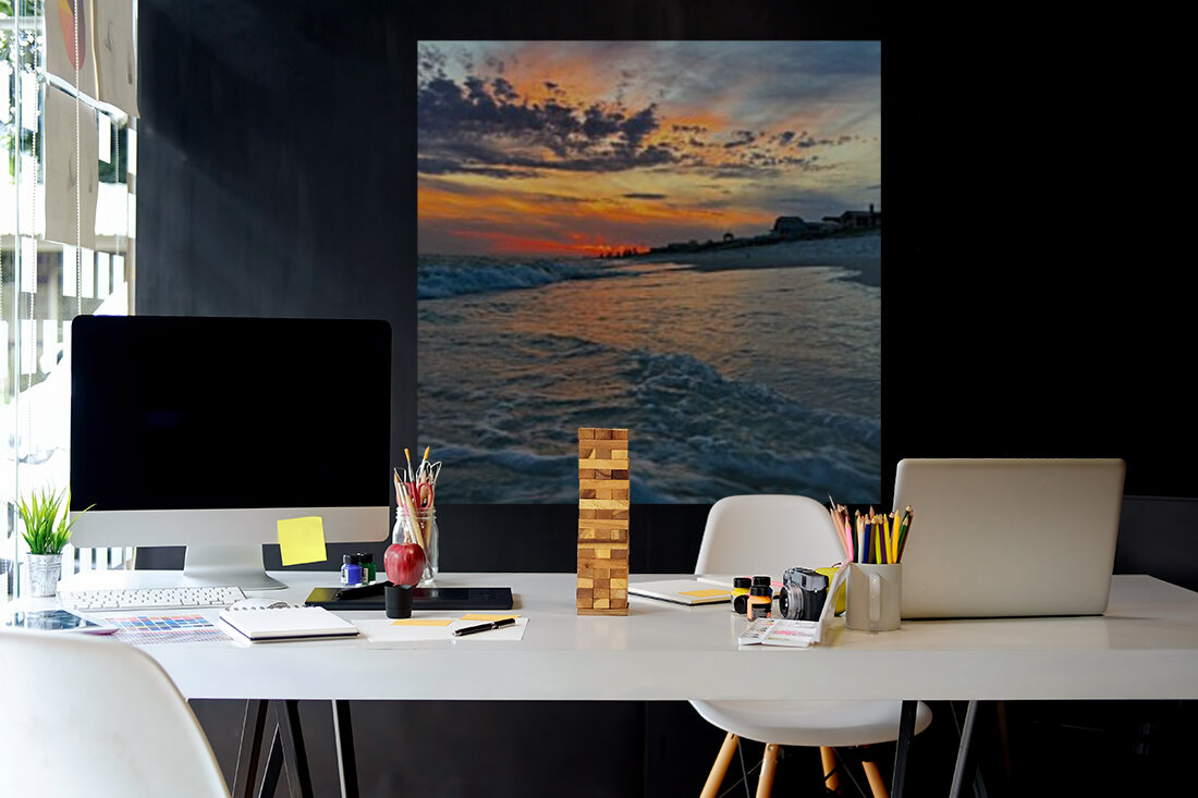 Seaside Sunset Reproduction