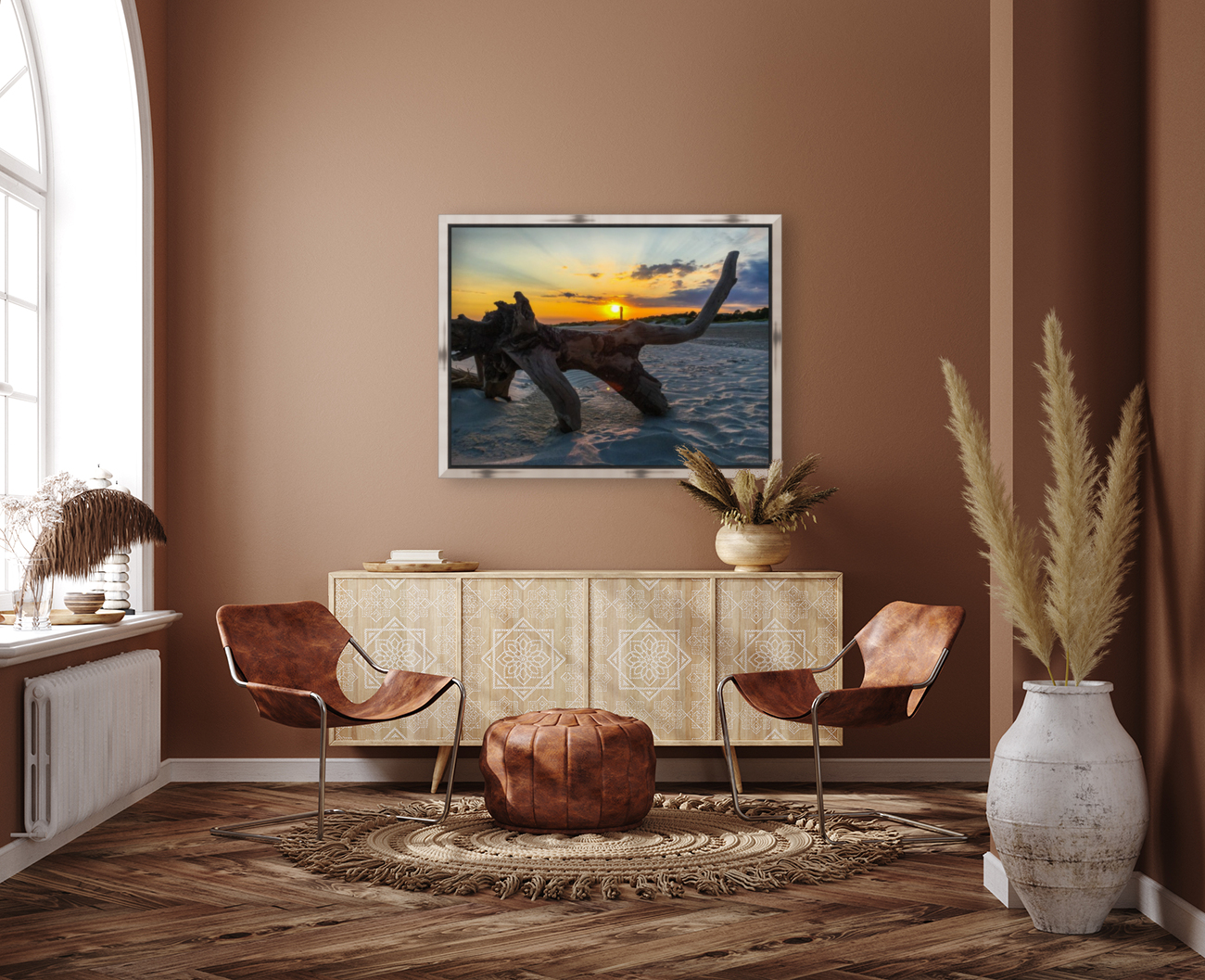 Sullivans Island Sunset Reproduction