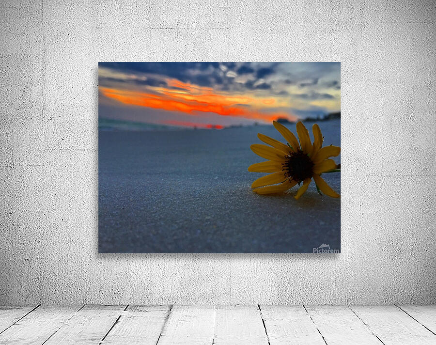 Sunflower Sunset Wall Preview